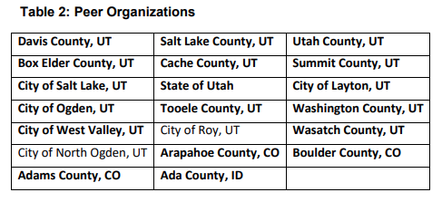 Market Assessment of Peers