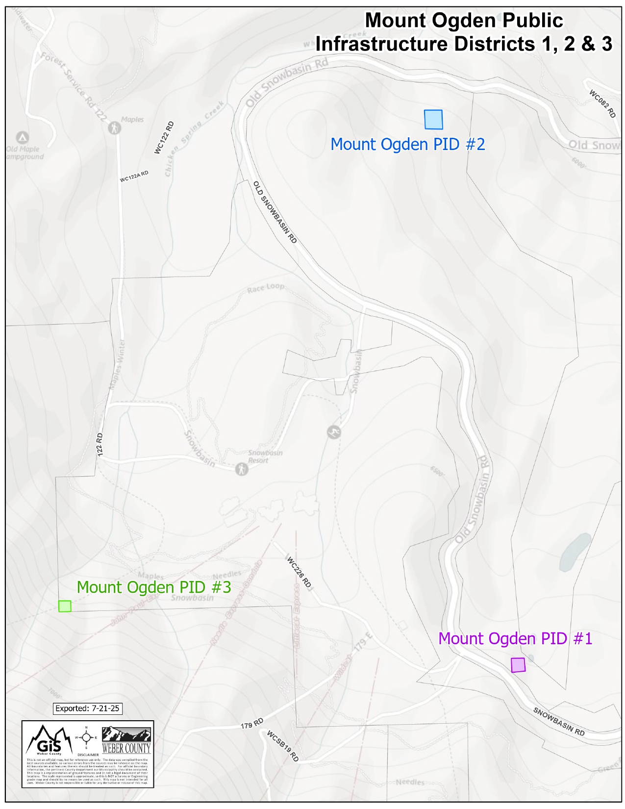 Mount Ogden PIDs