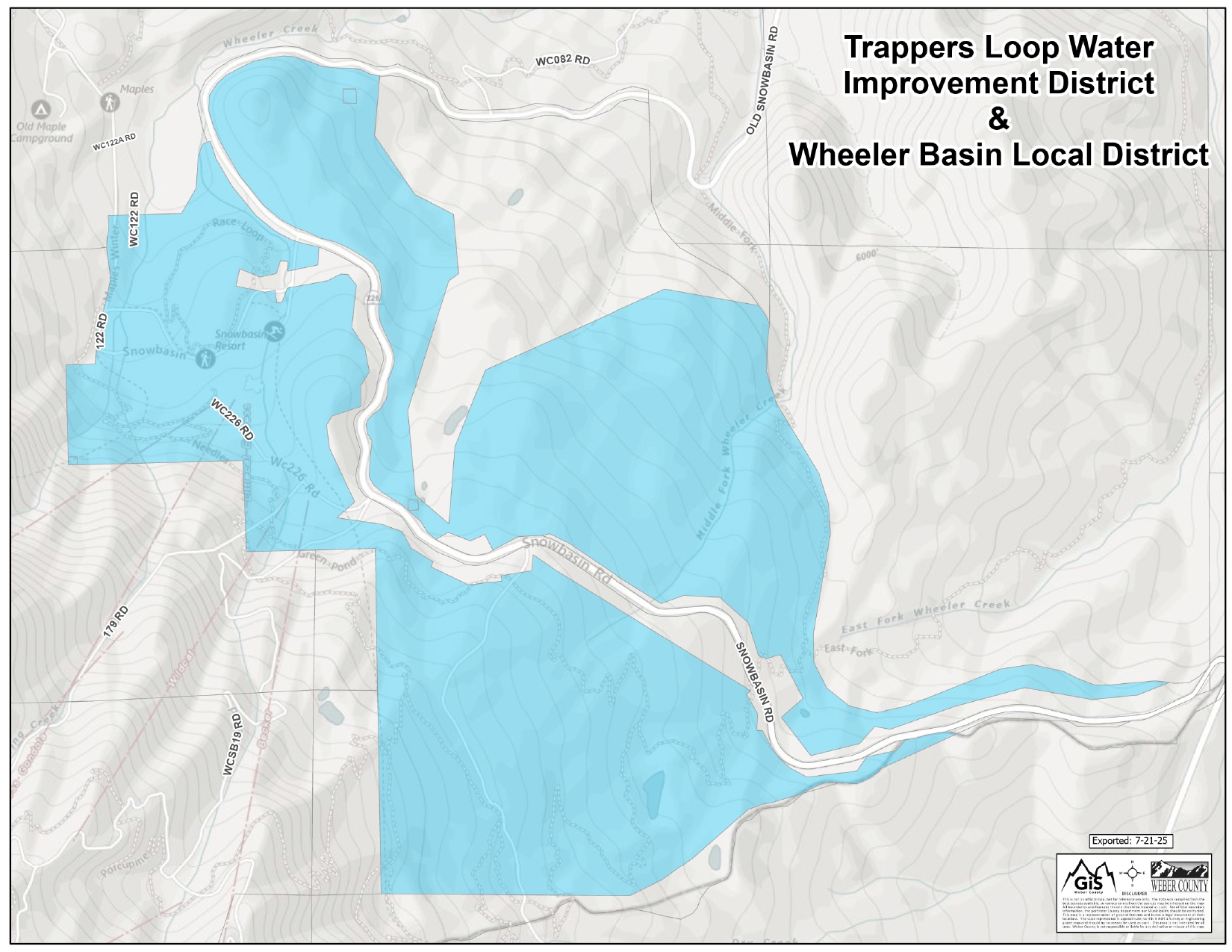 Trappers Loop Water Wheeler Basin District